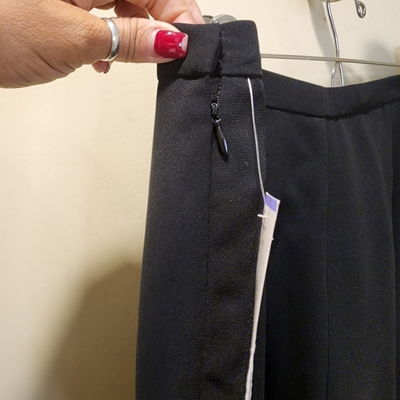 le Suit Women's Black Flat Front Dress pants plus size 18 NWT - Picture 11 of 12